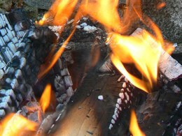 Feuern mit Holz