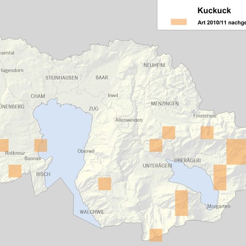 Verbreitungskarte Kuckuck