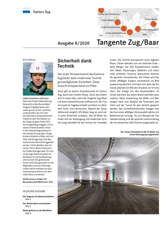 Tangente Zug/Baar-Newsletter 8/2020