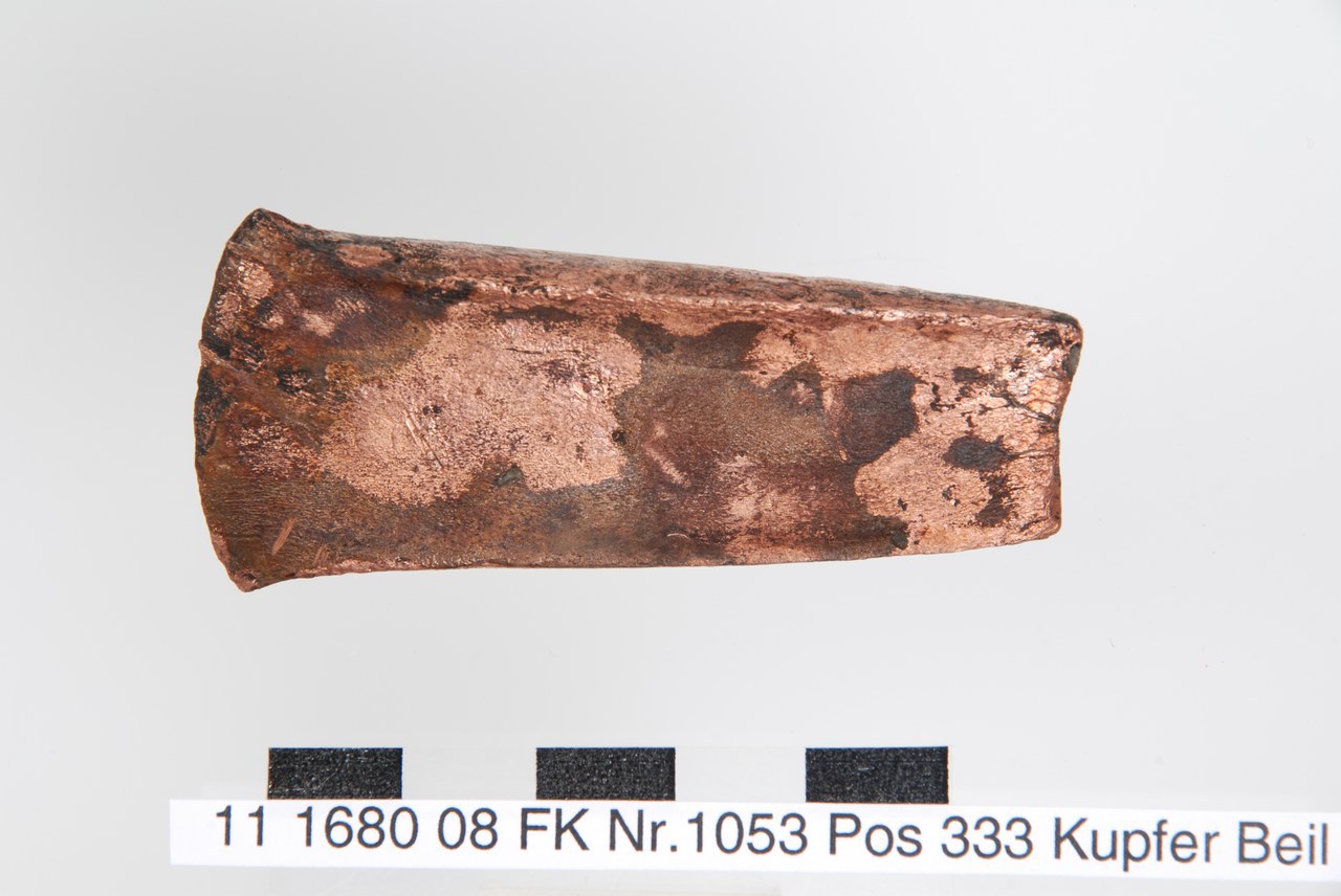 Kupferbeilklinge von Zug-Riedmatt