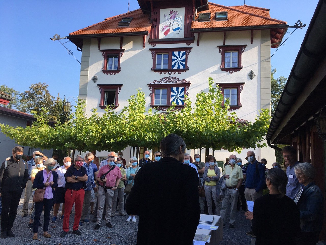 Innenhof des Schloss Schwandeggs