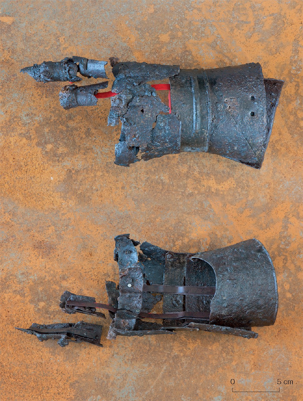 Konstruktion Panzerhandschuh