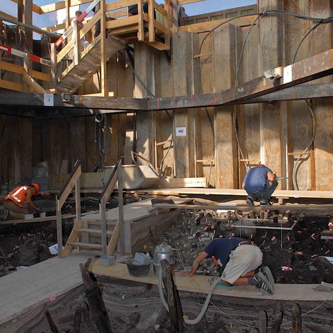 Zug Riedmatt, Grabung 2008