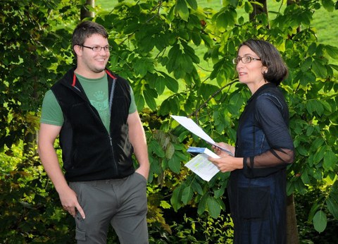 Foto: Übergabe Brevet an Michael Arnold, Allenwinden