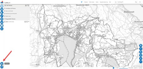 Anleitung Login ZugMap.ch Schritt 1