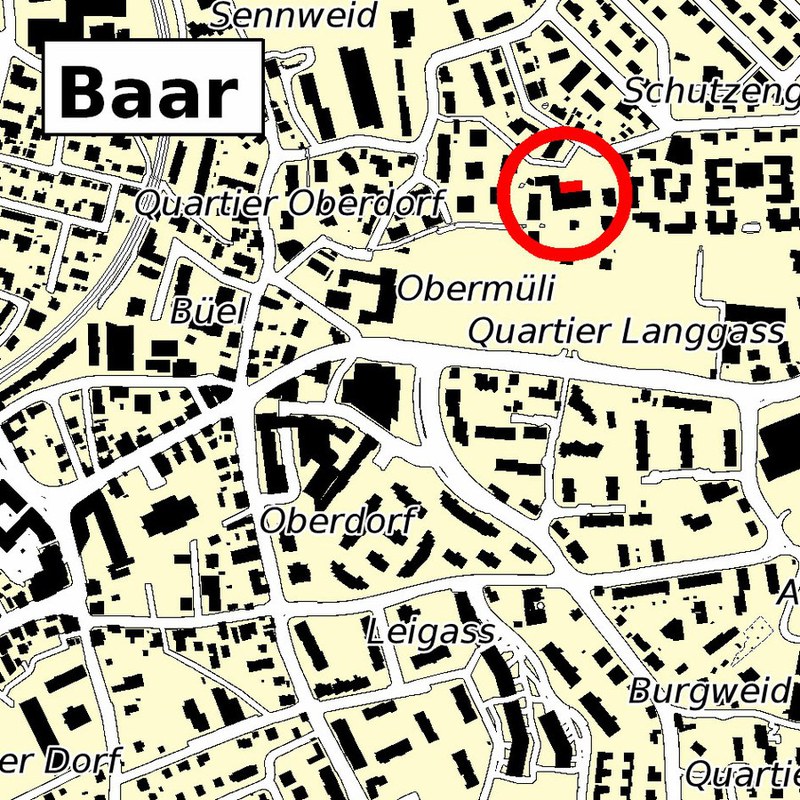 Standort Nachführungsstelle