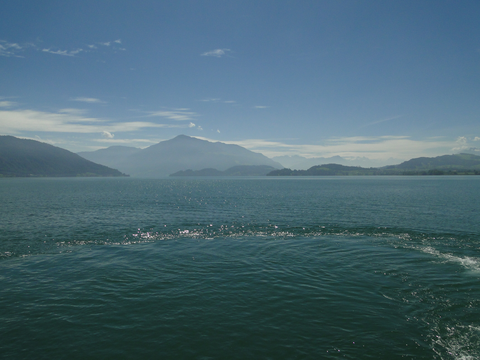 Auf dem Zugersee