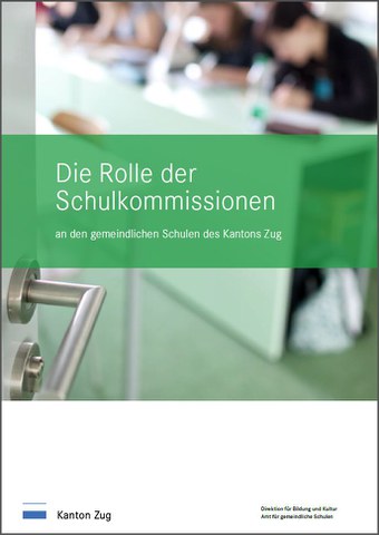 Broschüre "Die Rolle der Schulkommissionen"