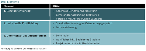 «Sek I plus» – Fit für die Zukunft
