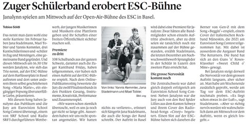Zuger Schülerband