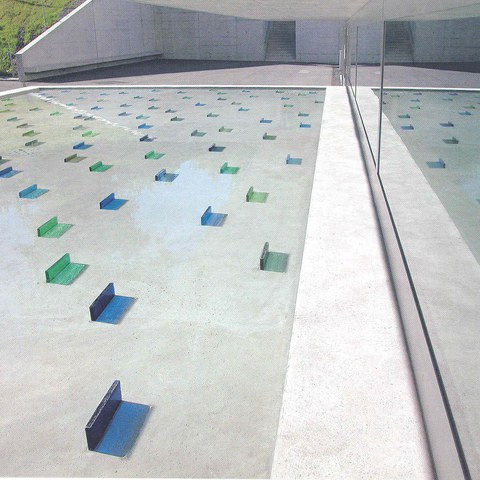 Elisabeth Arpagaus - Kunst am Bau, Wasserbecken - Gebäude 9