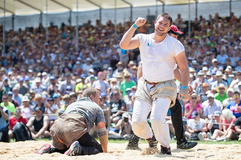 Marcel Bieri Schwingfest Ruswil 2018