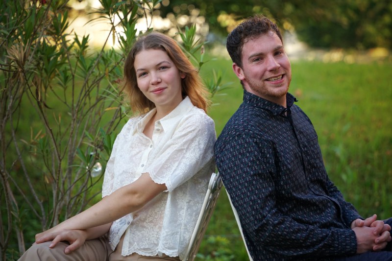 Foto Elena Solari und Sean Lienhard