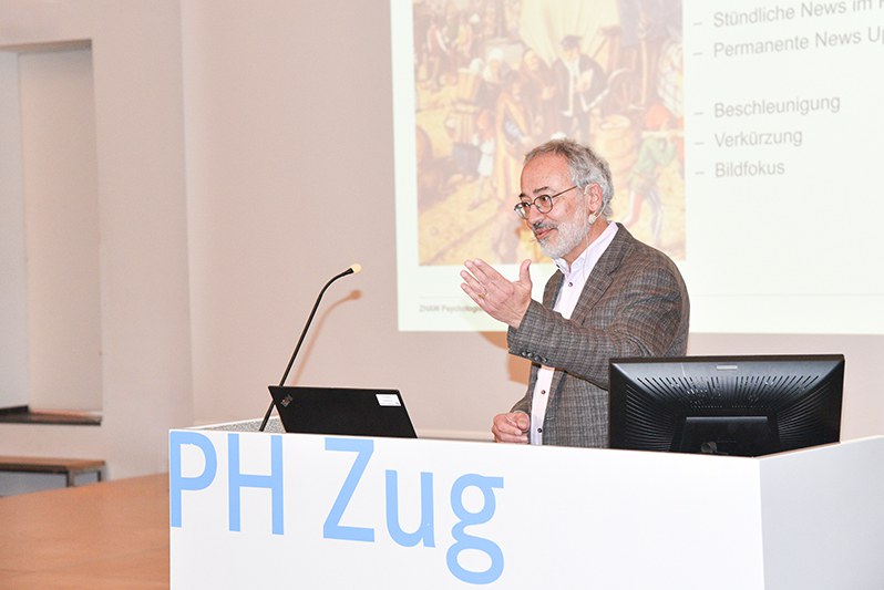 Daniel Suess an der PH Zug