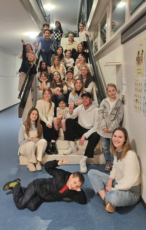 Caption: The mentoring class 2024/25