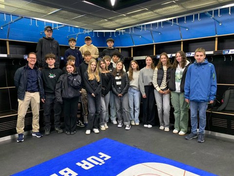 Besichtigung des Unternehmens «EVZ»