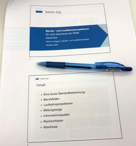 Besuch der 5. WMS-Klassen im BIZ-Zug