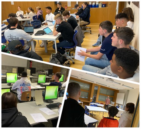 Informationsangebote zur Ausbildung an der Wirtschaftsmittelschule Zug