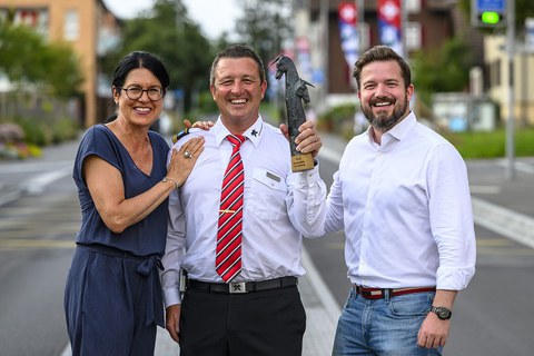 Übergabe Anerkennungspreis