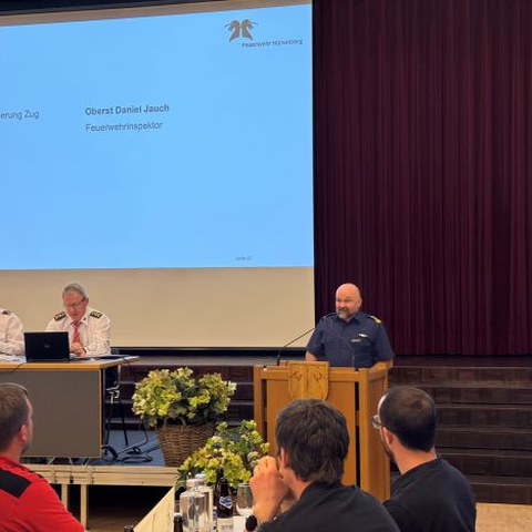 Feuerwehrinspektor Daniel Jauch