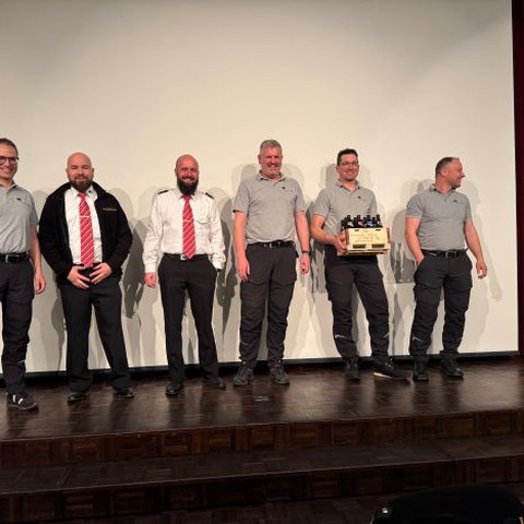 Jubilare 20 Jahre Feuerwehrdienst