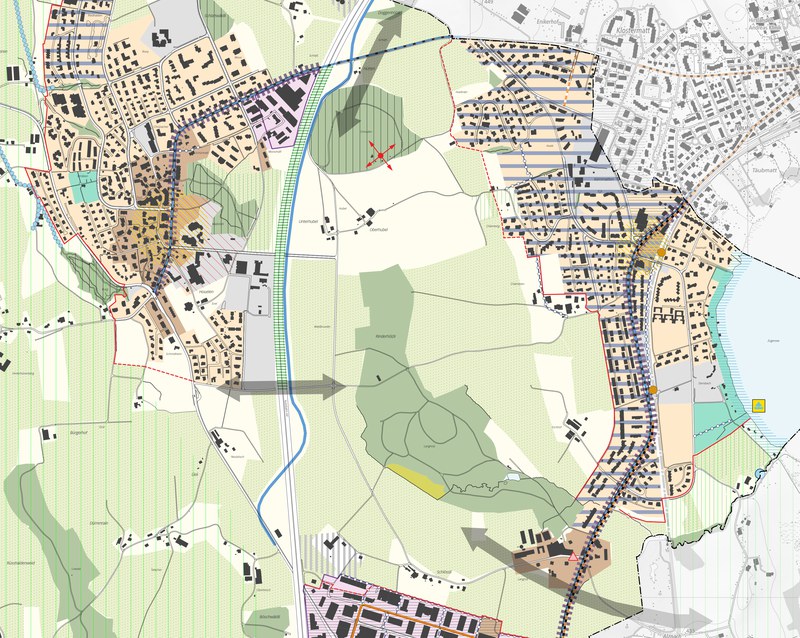 Ausschnitt Richtplankarte