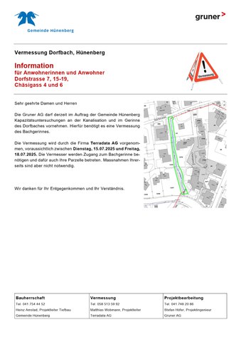 Dorfstrasse 7, 15-19, Chäsigass 4 und 6