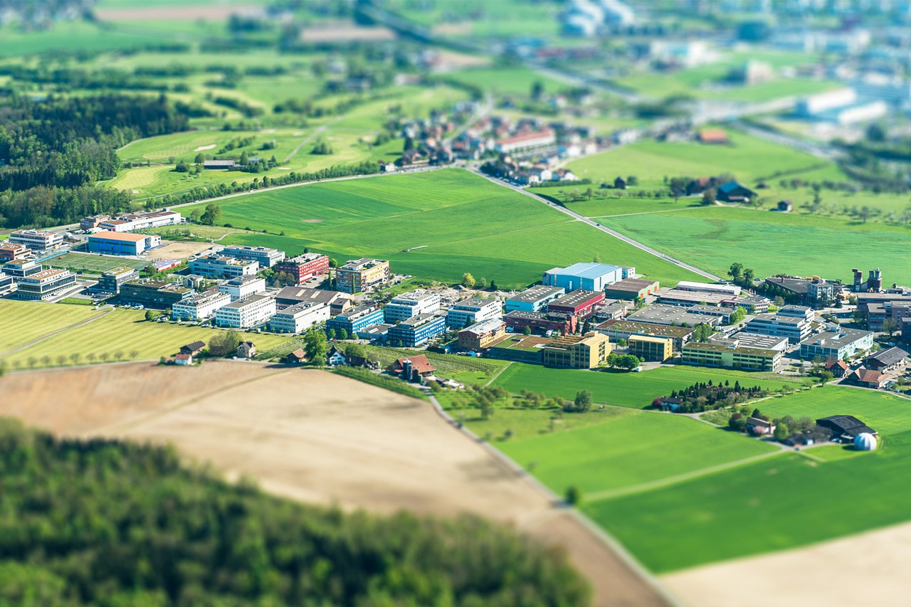 Gemeinde Hünenberg Gewerbegebiet Bösch © Andreas Busslinger Baar