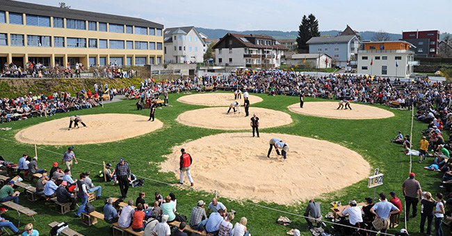 Schwingfest in Menzingen