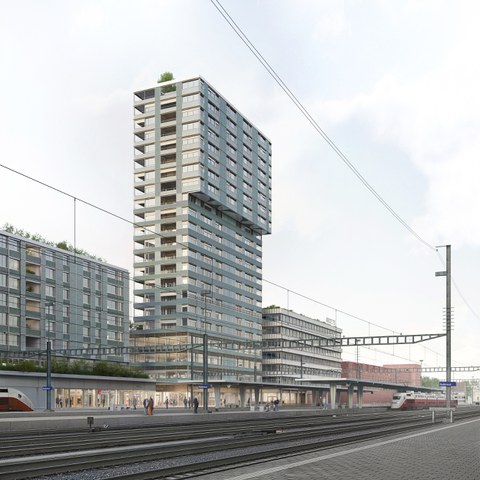 Siegerprojekte Bahnhof Süd Rotkreuz