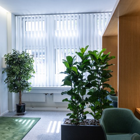 Schalterbereich Innen