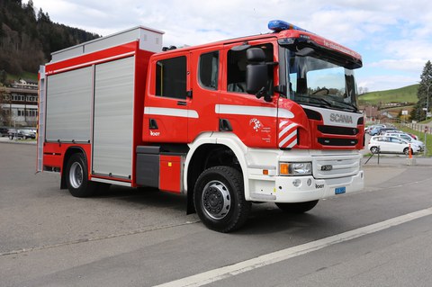 Einweihung neues Pionierfahrzeug