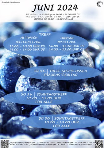Monatsprogramm Juni