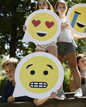 Bild mit Smileys