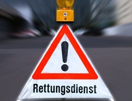 Signaltafel Rettungsdienst