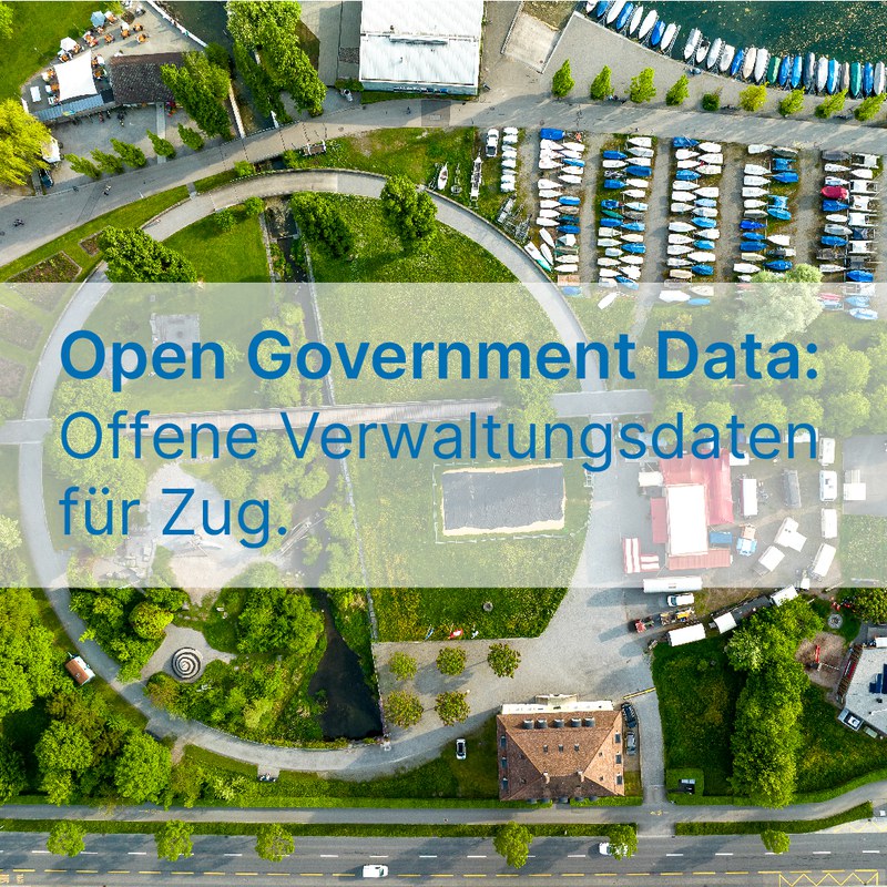 Landschaftsbild mit OGD-Slogan