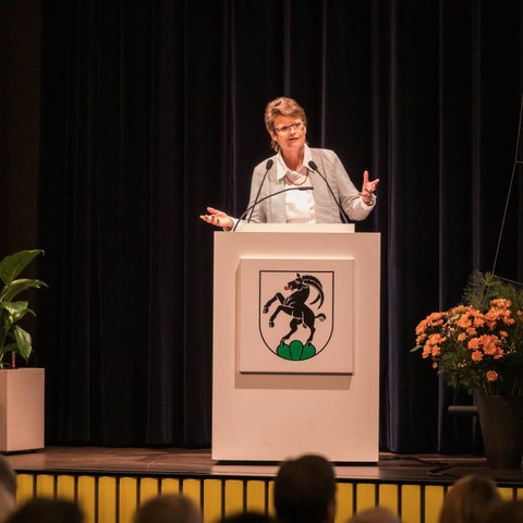 ZSO ZG Jahresrapport 2018 - Gemeindepräsidentin Barbara Hoffstetter