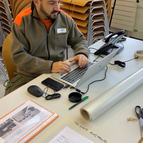 Bild 3: Lageverarbeitung