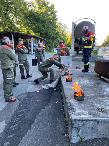 Brandbekämpfung von Entstehungsbränden
