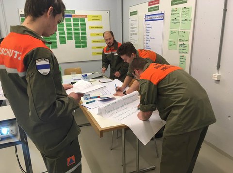 Bild 1: Erarbeitung im Team