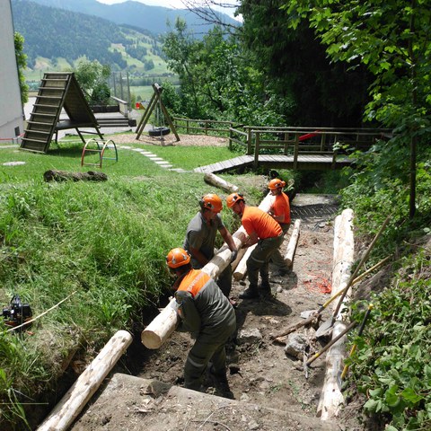 Gewässerunterhalt und Verbauung