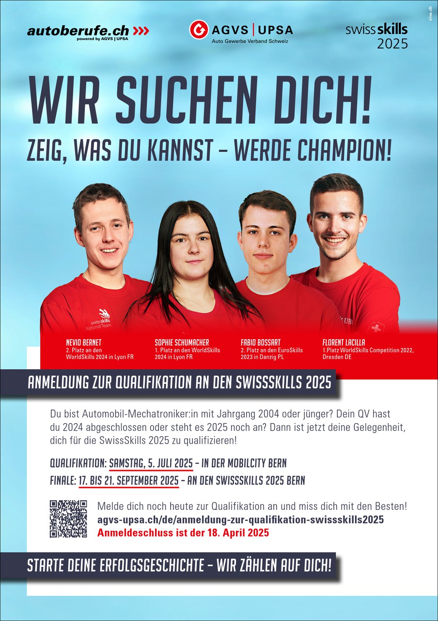 SwissSkills 2025 Automobil-Mechatroniker:in
