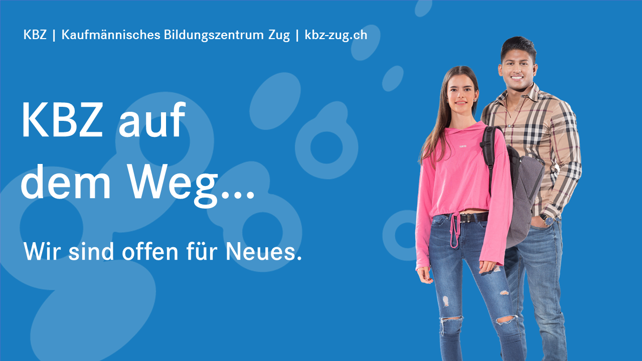 Banner Menschen KBZ auf dem Weg ...